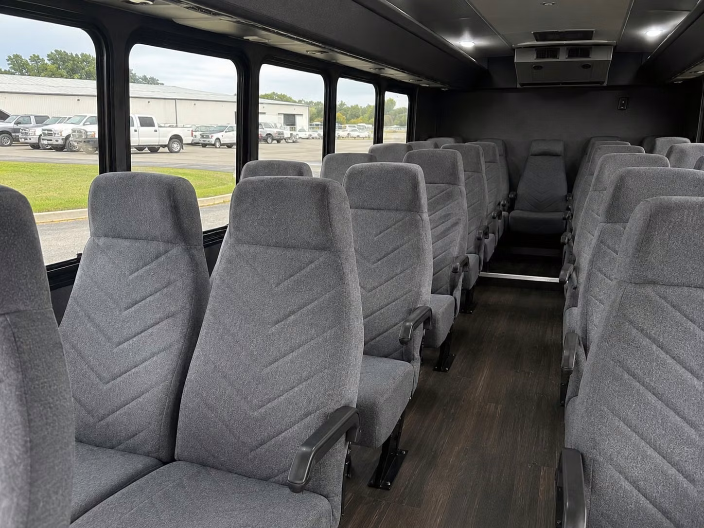 18 passenger minibus inside