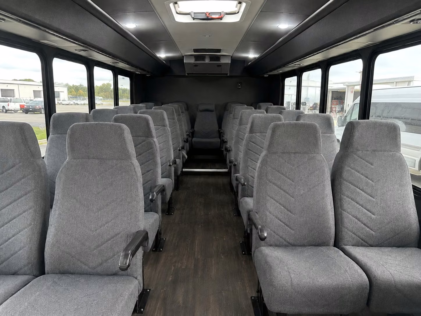 20 passenger minibus inside