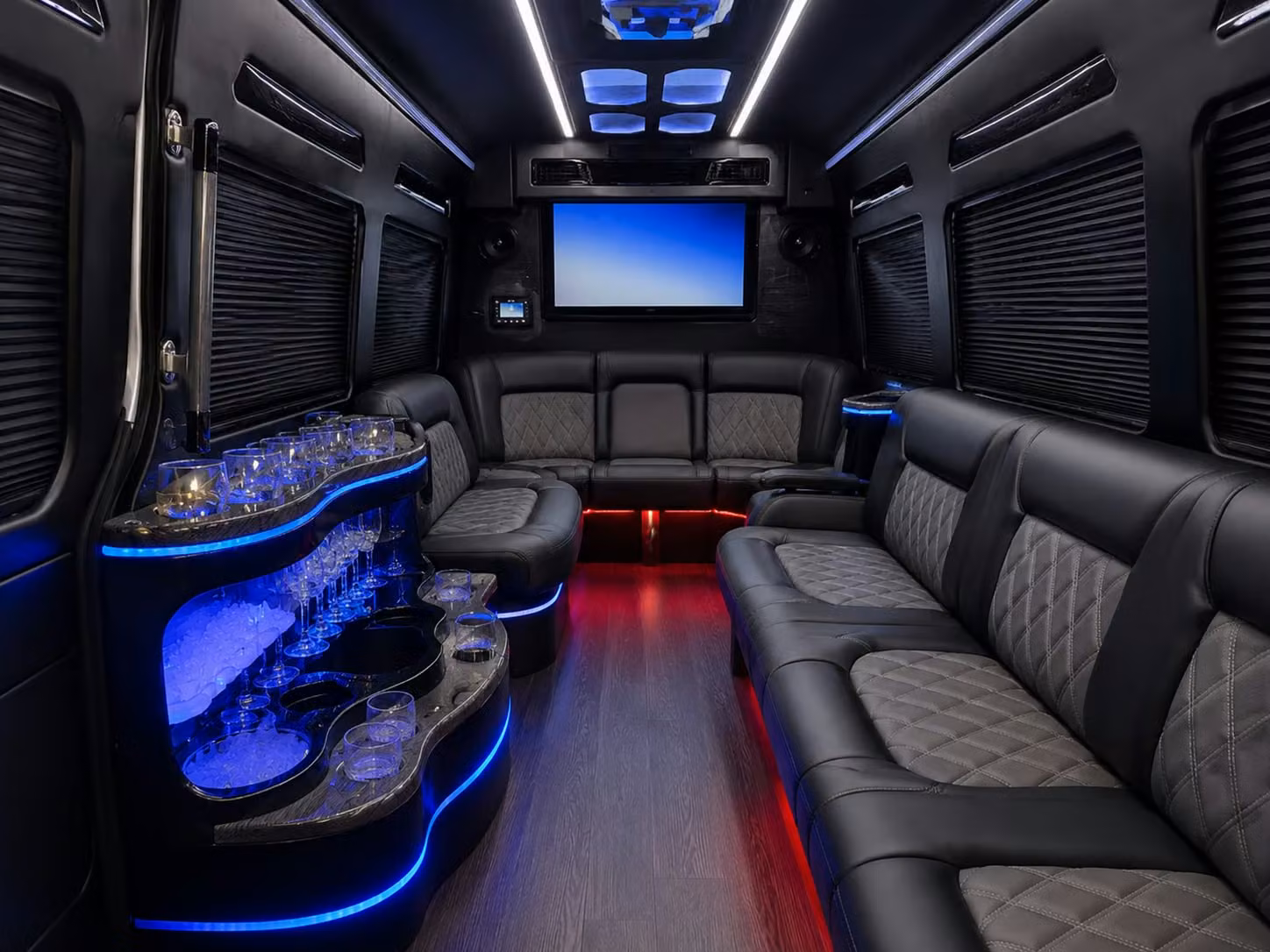 bus rental options for colorado springs trips