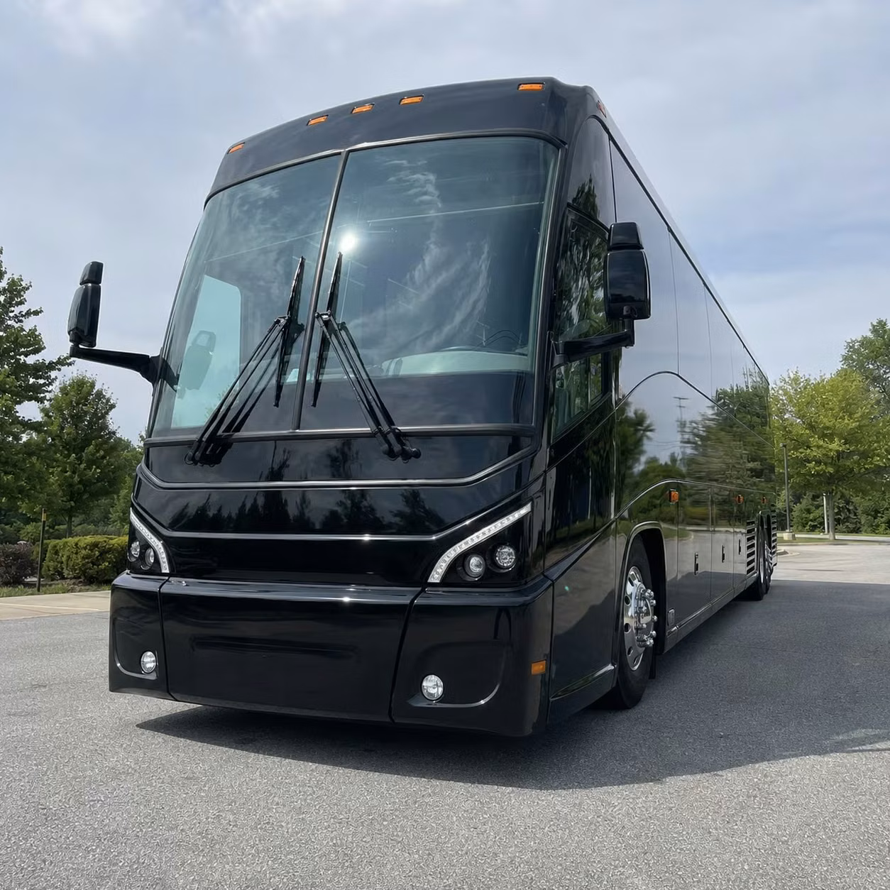 charter buses for usafa falcons game days at falcon stadium
